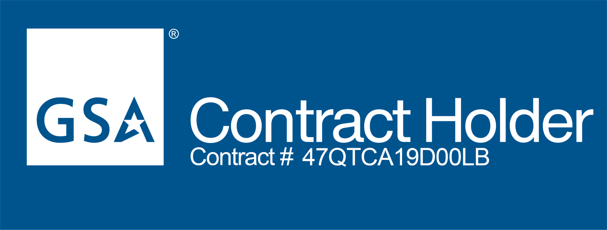 Government Services Administration (GSA) Contract Holder