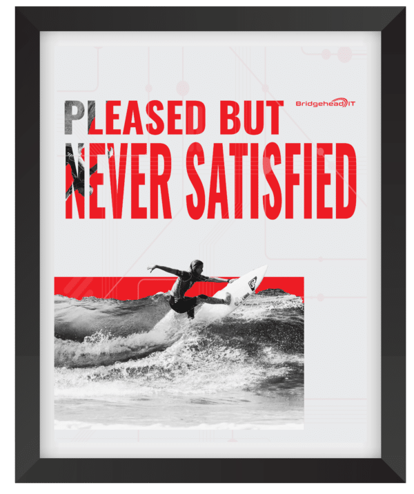 Pleased But Never Satisfied Pleased But Never Satisfied