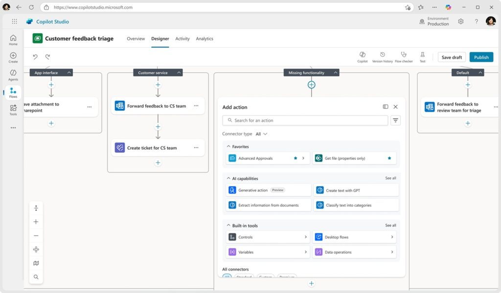 Introducing agent flows_ Transforming automation with AI-first workflows _ Microsoft Copilot Blog