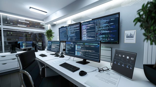 Network segmentation and monitoring used to reduce IT/OT convergence risk in manufacturing environments.